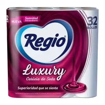 Sam's Club Papel higiénico regio caricia de seda con 32 rollos oferta
