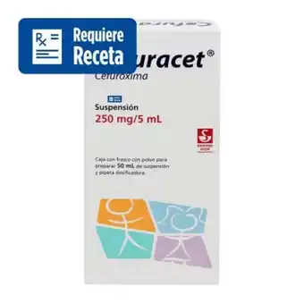 Sam's Club Cefuracet 250 mg/5 ml suspensión polvo para preparar 50 ml oferta