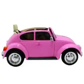 El Bodegón Montable eléctrico para niños volkswagen beetle para niños rosa oferta