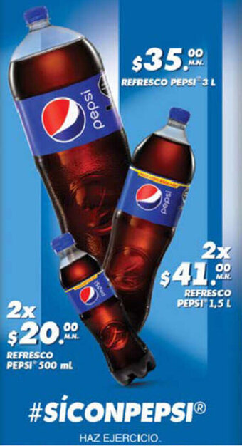 Farmacias Guadalajara Refresco Pepsi 3L oferta
