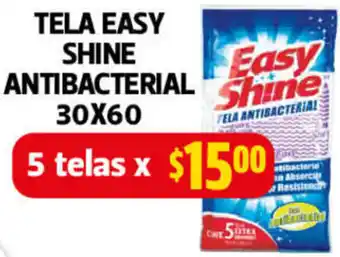 Farmacias Guadalajara Tela Easy Shine Antibacterial 30x60 oferta