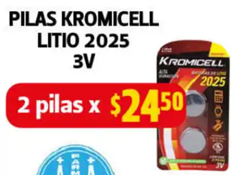 Farmacias Guadalajara Pilas Kromicell Litio 2025 3V oferta