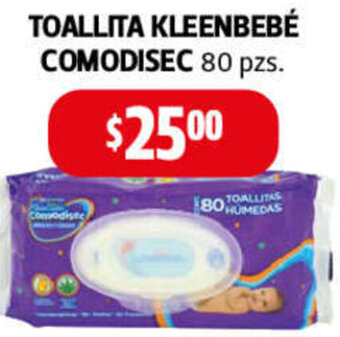 Farmacias Guadalajara Toallita Kleenbebé Comodisec 80 pzs oferta