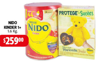 Farmacias Guadalajara Nido Kinder 1+ 1,6kg oferta