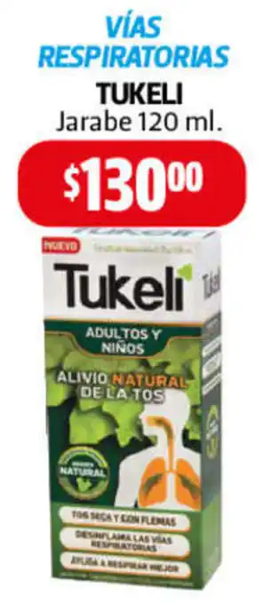 Vías Respiratorias Tukeli Jarabe 120ml