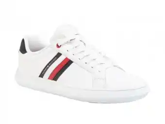 Tommy hilfiger fm0f m02668 ybs white essential leather cupsole 25.0-31.0
