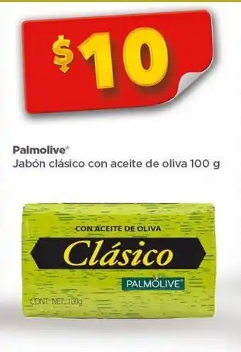 Bodega Aurrerá Jabón clásico palmolive con aceite de oliva 100g oferta