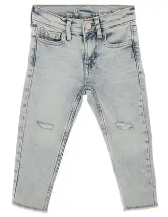 GAP Jeans straight lavado claro para niña oferta