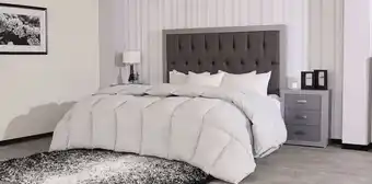 Muebles Dico Recámara king size / matrimonial tao gris 3 piezas oferta