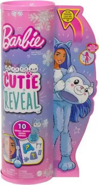 Julio Cepeda Jugueterías Barbie cutie reveal husky oferta