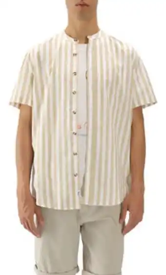 C&A Camisa manga corta cuello mao oferta