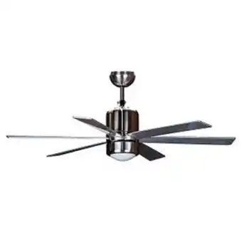 El Bodegón Ventilador de techo copacabana plata con luz nickel aruba nickel oferta