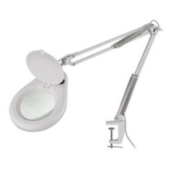 El Bodegón Lámpara led con lupa steren electrónica blanca her-740bl oferta