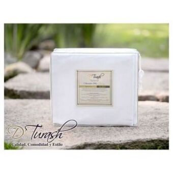 Dormimundo Sábana dturash 1800h blanco oferta
