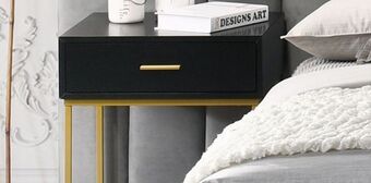 Muebles Dico Buró arlo negro oferta