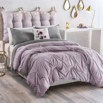 Muebles Dico Edredón 2 vistas king size lilac morado oferta