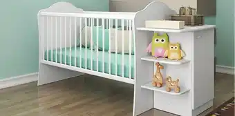Muebles Dico Cuna cómoda blanco 992 oferta