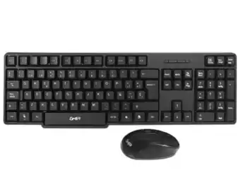 PCEL Teclado y mouse ghia gta100 alámbrico, usb, color negro. oferta
