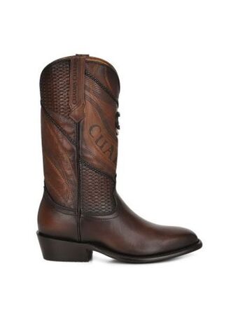 Cuadra Bota vaquera en piel genuina. oferta