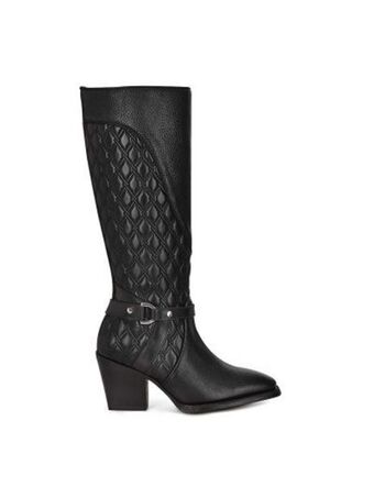 Cuadra Bota alta en piel genuina. oferta