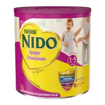 Leche en polvo nido kinder deslactosada 2.2 kg
