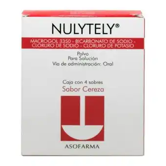 Sam's Club Nulytely polvo para solución sabor cereza con 4 sobres oferta