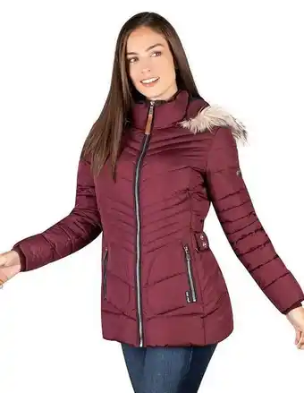 Liverpool Chamarra greenlander impermeable con capucha desmontable para mujer oferta