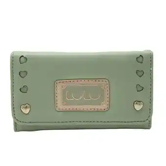 Monedero lulu color verde modelo 6348