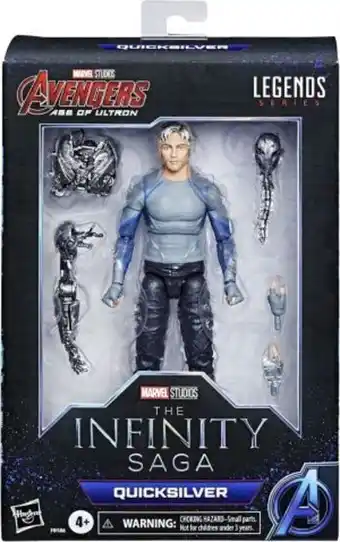 Julio Cepeda Jugueterías Avengers infinity saga marvel legends - figura de quicksilver oferta