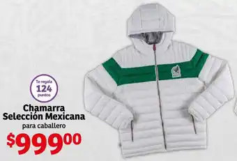 Soriana Híper Chamarra Selección Mexicana oferta