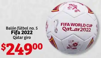 Balón Fútbol no. 5 Fifa 2022 Qatar Giro