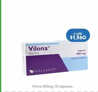 Vilona 18 cápsulas caja