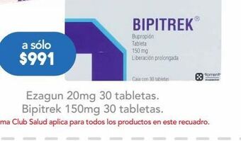Farmacia San Pablo Bipitrek 30 tableta caja oferta