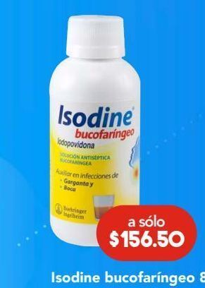 Farmacia San Pablo Isodine antiséptico bucofaríngeo 120 ml oferta