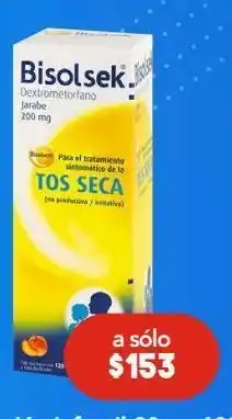 Farmacia San Pablo Bisolvon tos seca jarabe sabor durazno 120 ml oferta