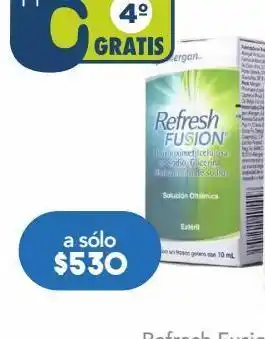 Refresh tears fusion 0.5% 10 ml solución gotero carboximetilcelulosa 0.5 %