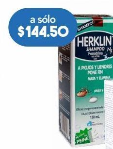 Farmacia San Pablo Herklin shampoo 120 ml oferta