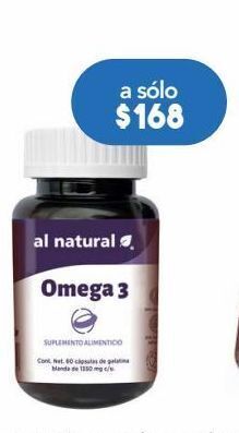 Farmacia San Pablo Al natural omega 3 60 cápsulas oferta