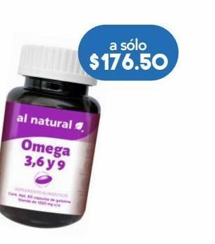 Farmacia San Pablo Al natural omega 3, 6 y 9 60 cápsulas oferta