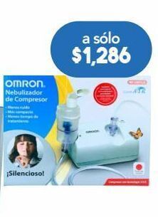 Farmacia San Pablo Omron nebulizador de compresor ne-c801la 1 pieza oferta