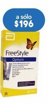 Farmacia San Pablo Freestyle tiras optium 1 pieza oferta
