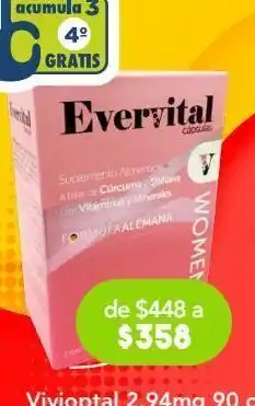 Farmacia San Pablo Evervital 60 cápsulas oferta