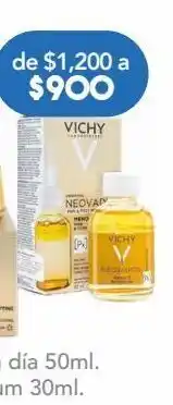 Vichy meno 5 bi-sérum reafirmante y nutritivo, peri & post menopausia 30 ml