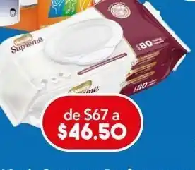 Farmacia San Pablo Huggies supreme toallitas húmedas pure & natural 80 piezas oferta