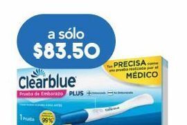 Farmacia San Pablo Clear blue prueba de embarazo 99% de precisión 1 pieza oferta