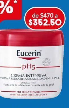 Farmacia San Pablo Eucerin ph5 skin protection crema intensiva para piel seca 450 ml oferta