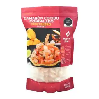 Camarón coctelero member's mark cocido congelado 908 gr