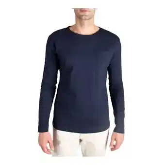 Sam's Club Playera manga larga para caballero daniel hechter talla g azul marino oferta