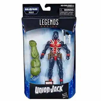 Juguetrón Hasbro marvel legends avengers endgame figura union jack 6 pulgadas e3975 oferta