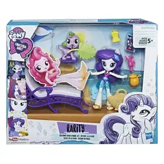 Hasbro my little pony equestria girls rarity relax en la playa e1084